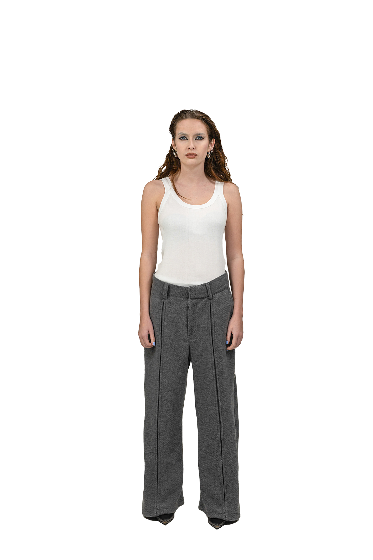 Tiat ASCENSIO Haze pant pantaloni grigi pence inglesi