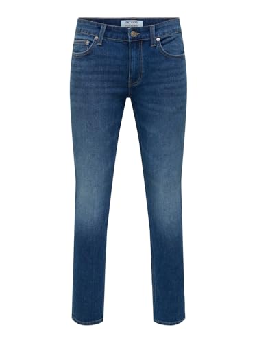 Only & Sons Onswarp jeans uomo skinny destroy