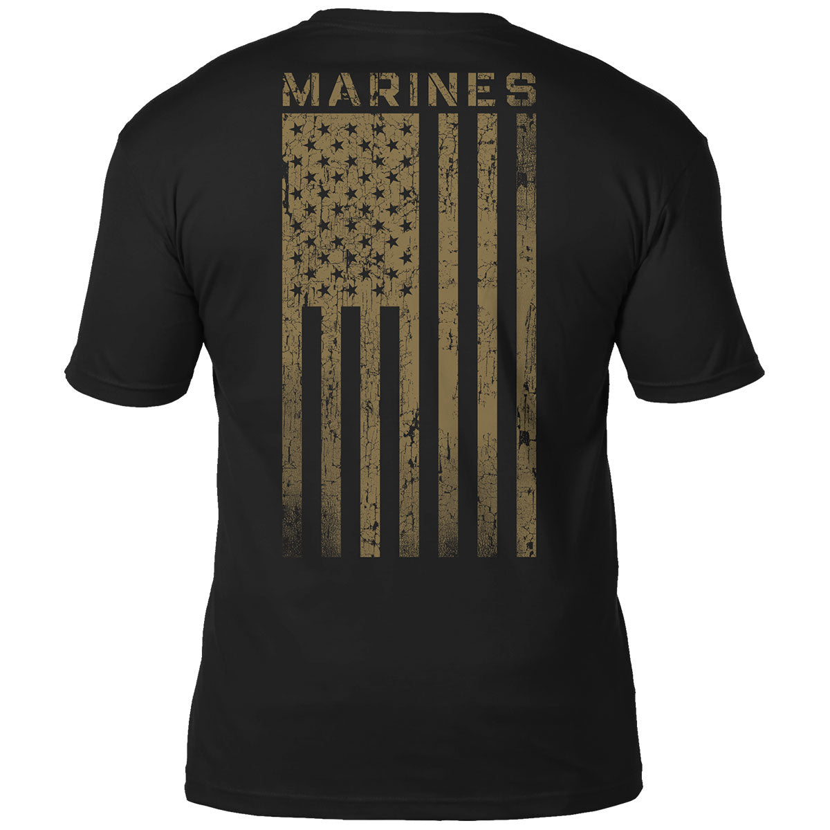 7.62 Design USMC Tactical Flag maglietta nera cotone