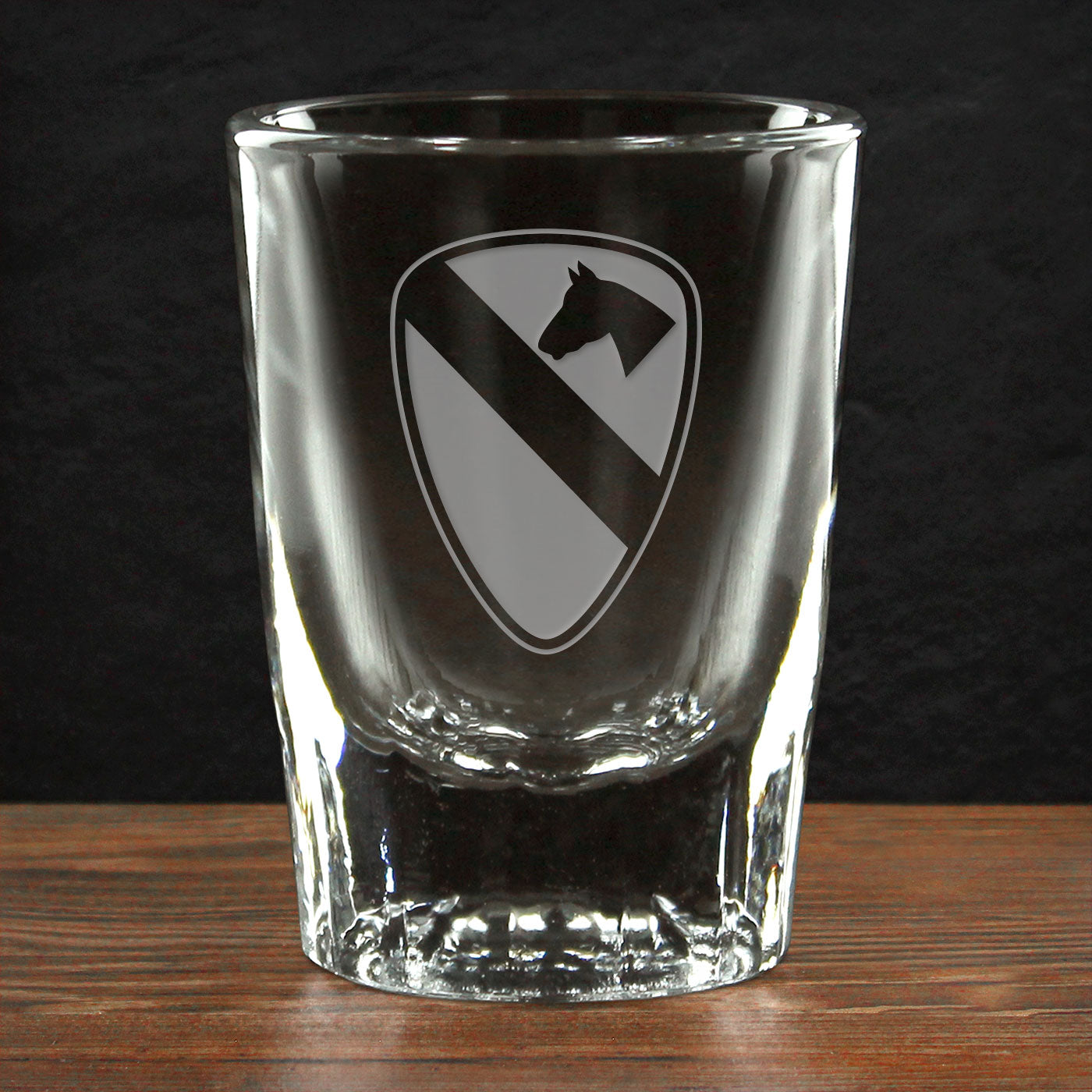 7.62 Design US Army Logo bicchierino shot vetro 44 ml