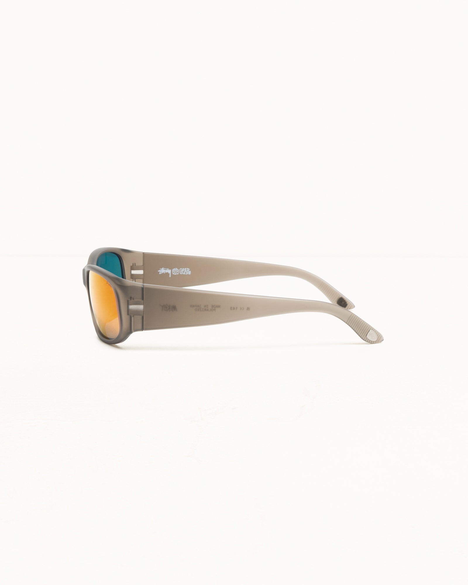 Stussy Mikey Sunglasses Occhiali Frost Smoke Lente Rossa
