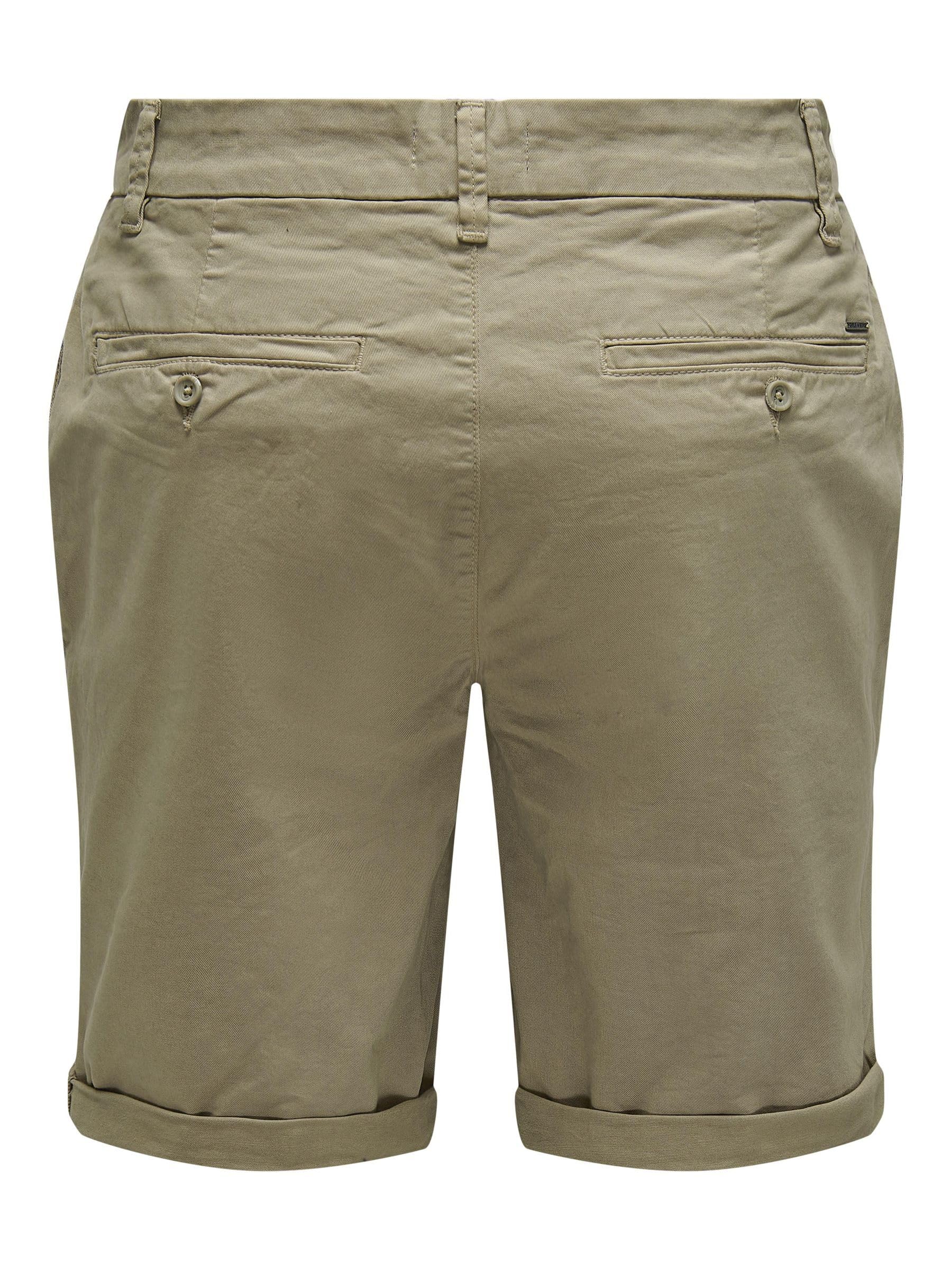 Only & Sons Onspeter shorts uomo XL cotone elastan