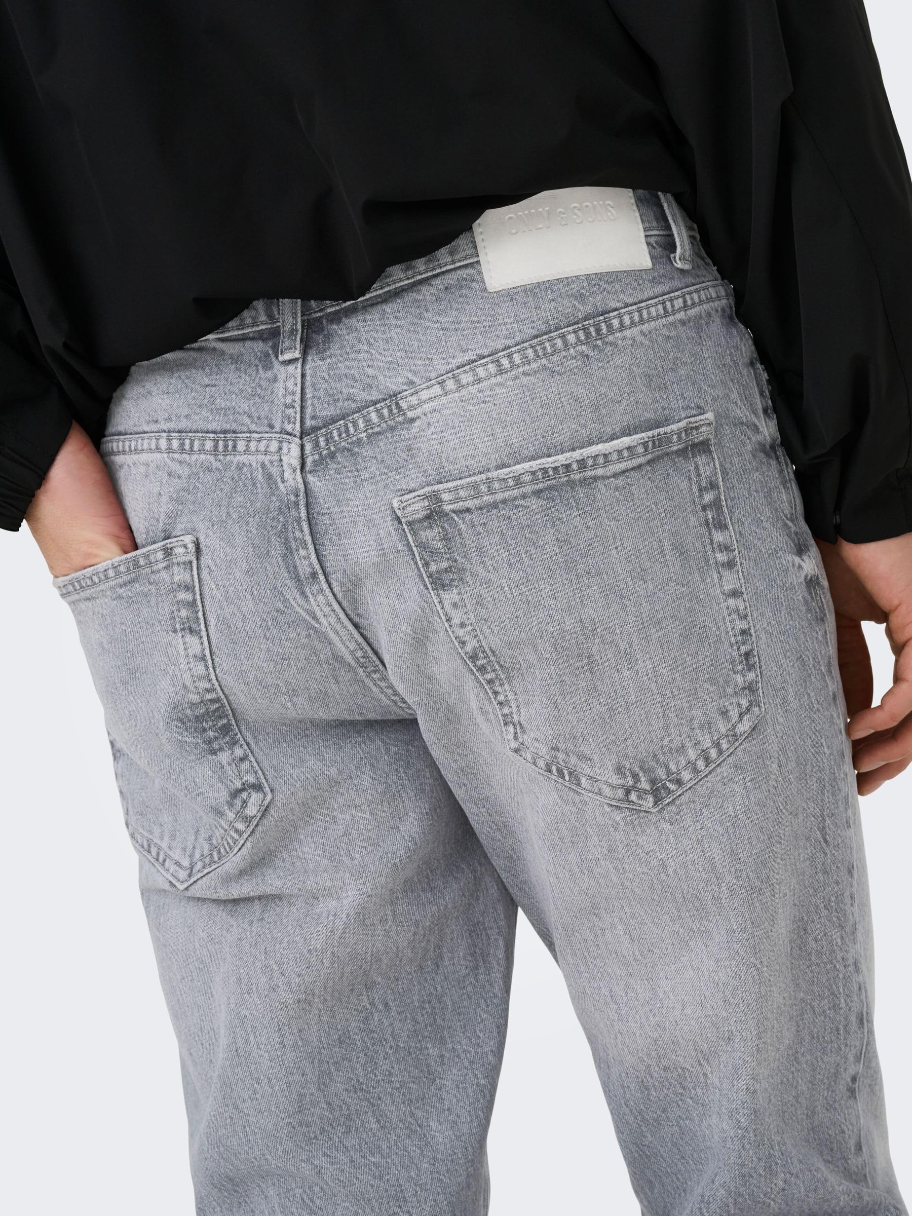 Only & Sons Onsyoke Vita Media Tapered Jeans 36W/32L blu