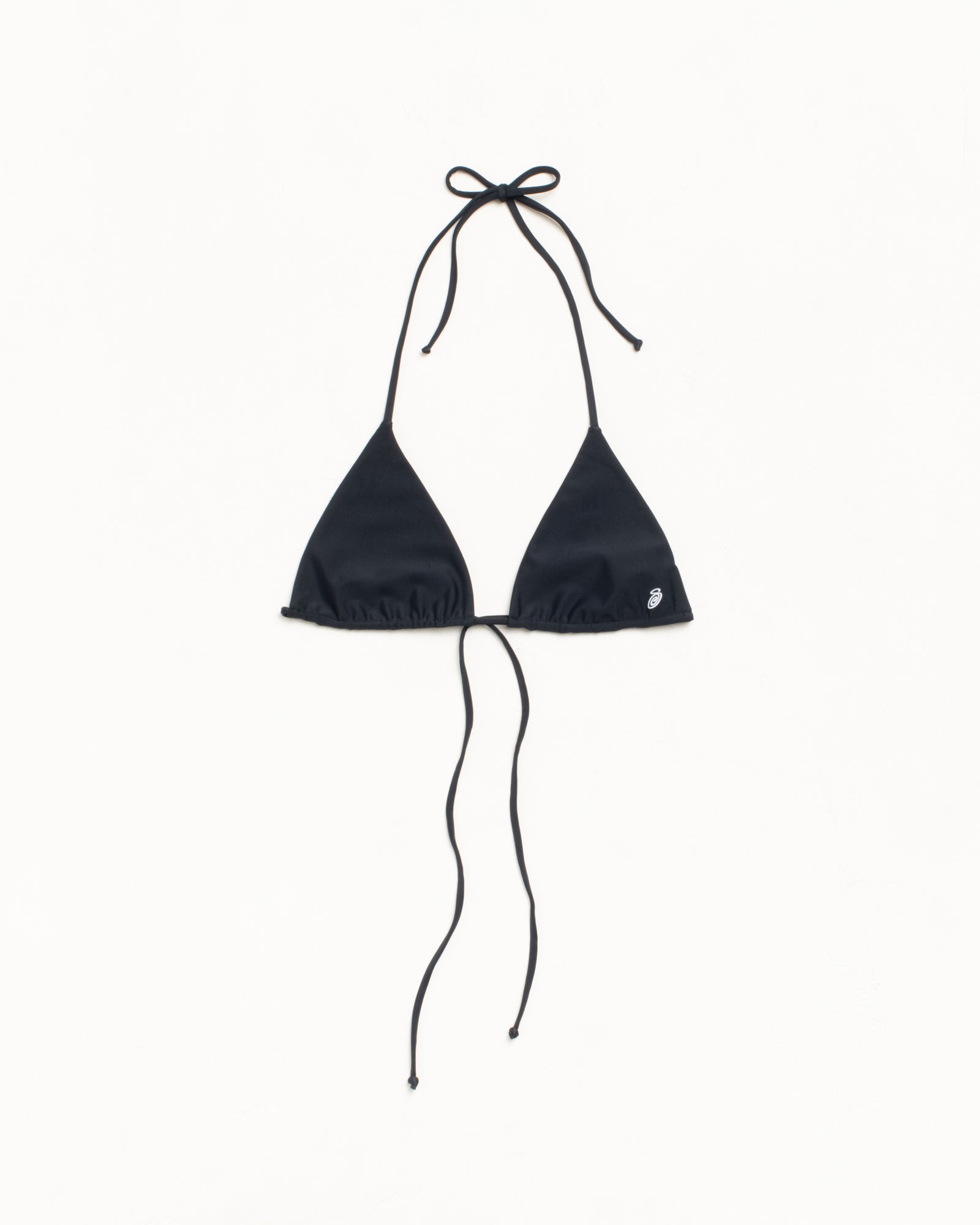 Stussy Triangle Bikini top bikini nero elastan