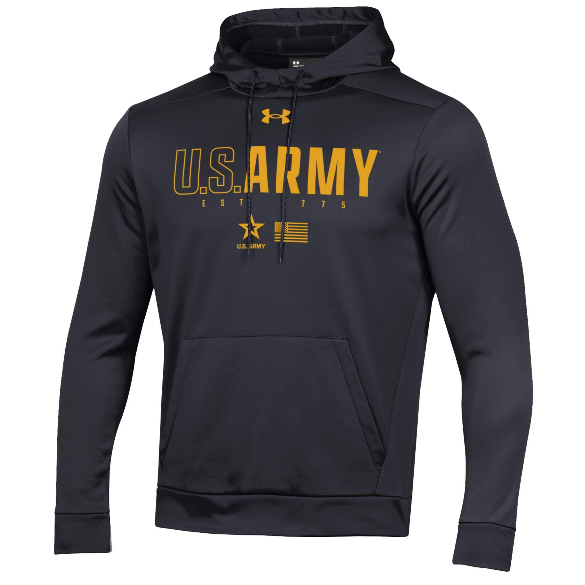 Under Armour Army Armour Fleece felpa cappuccio nera taglia L