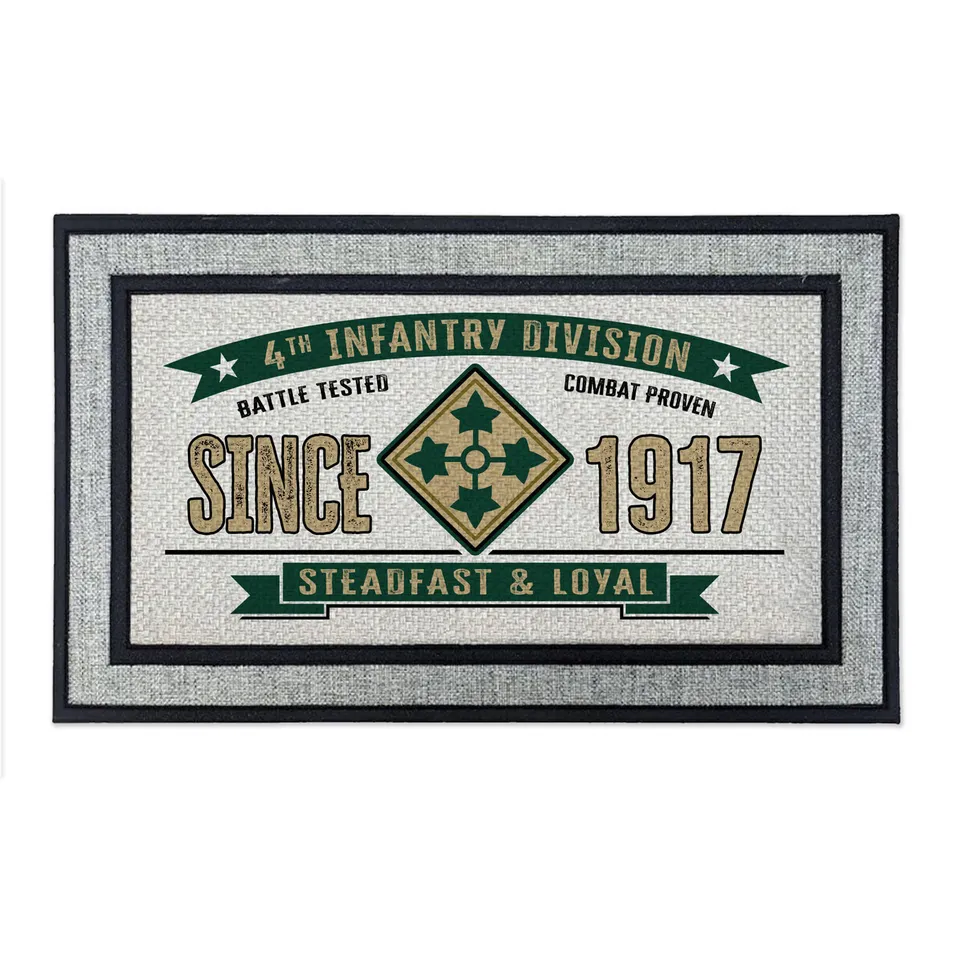 7.62 Design 4th Infantry Division zerbino 45x76 cm grigio