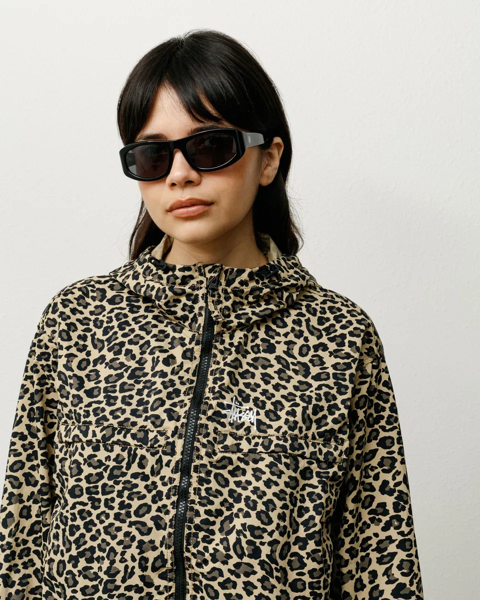 Stussy Landon Sunglasses occhiali neri bioacetato