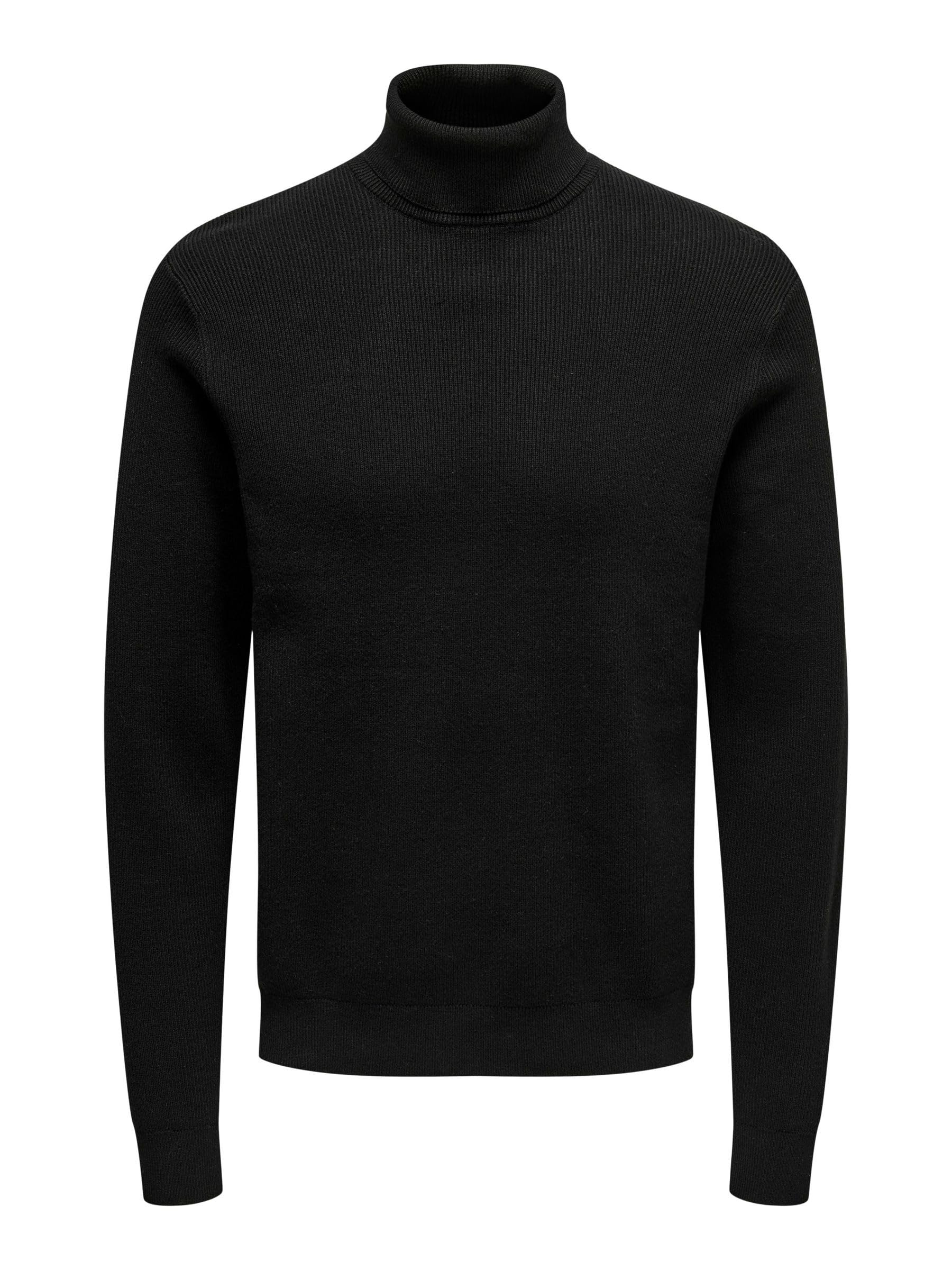 ONLY & SONS Onsphil Pullover Maglione Uomo Beige Taglia M