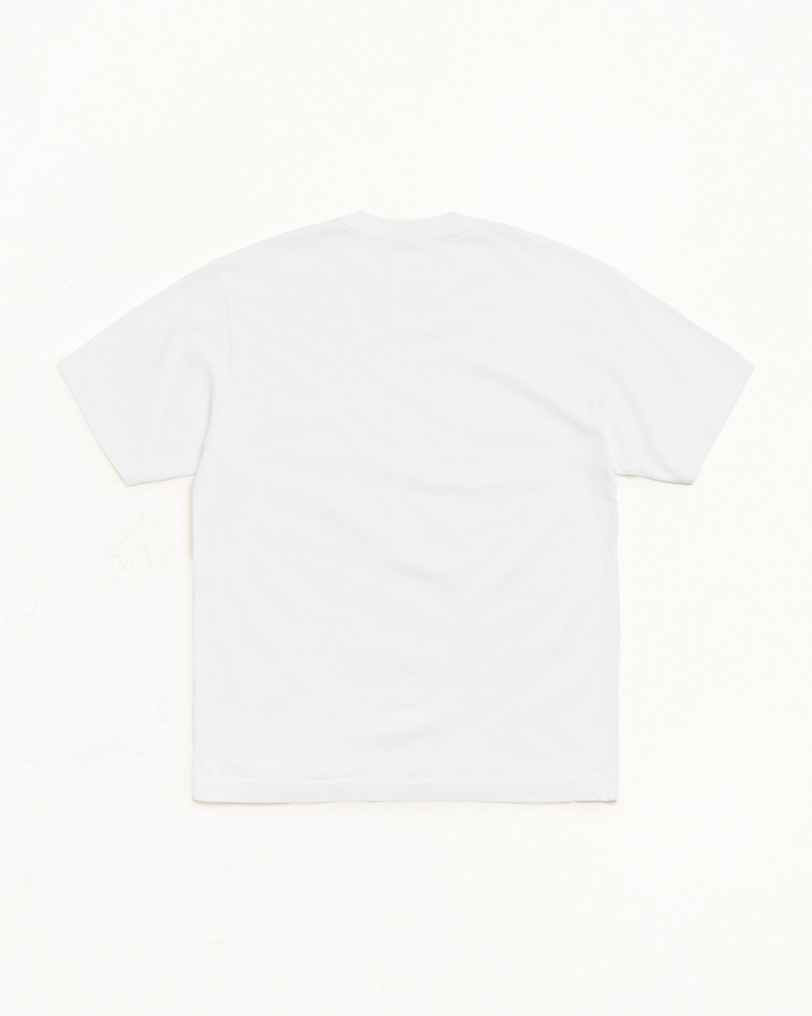 Stussy Tees Garment Dyed SS Tee T-Shirt White 100% cotone