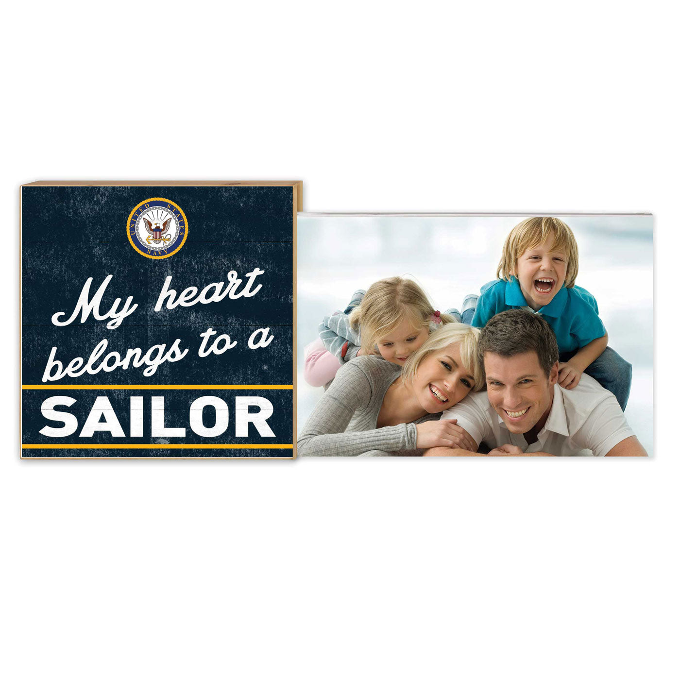 7.62 Design My Heart Belongs Sailor cornice foto 4x6