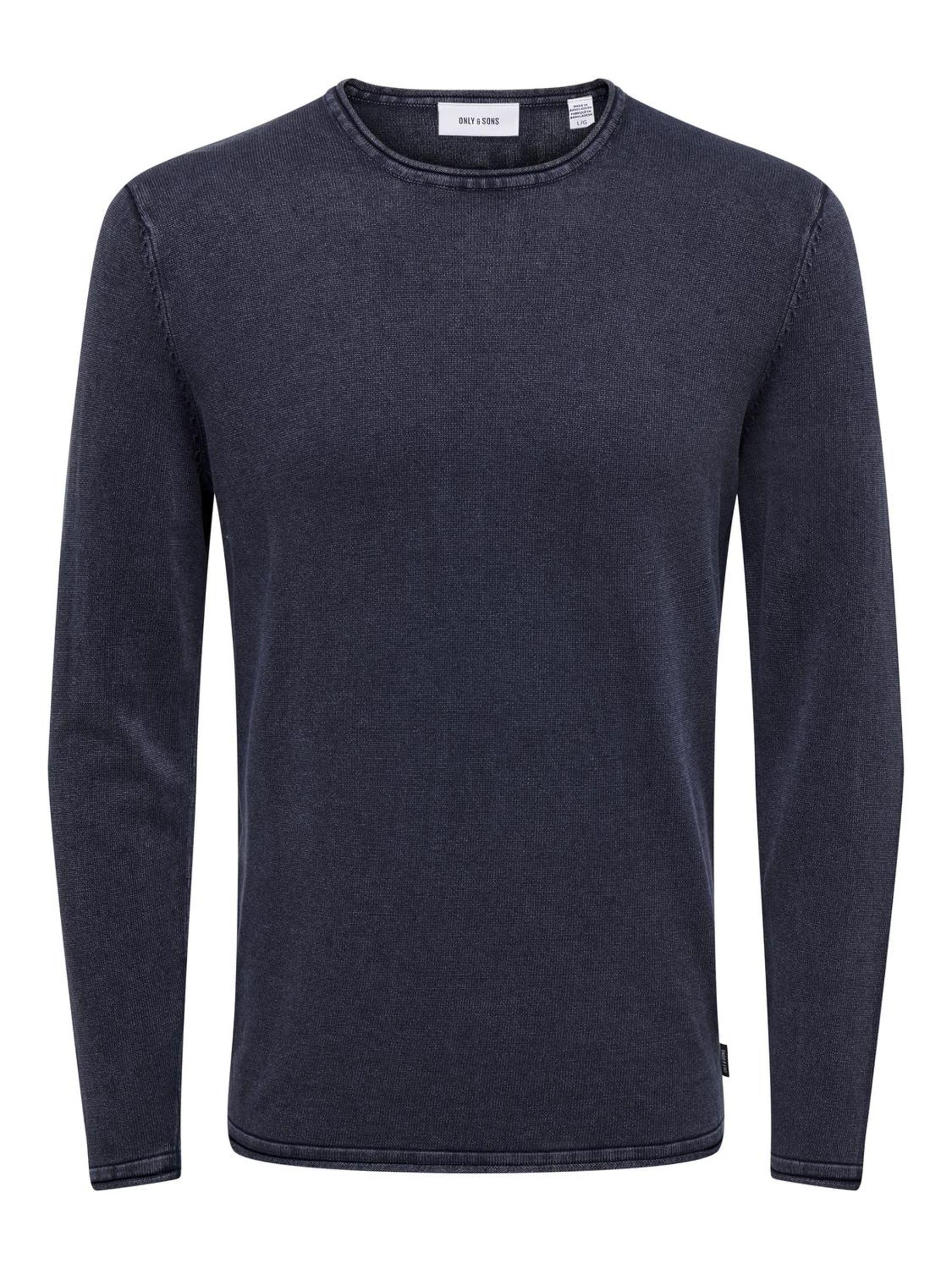 ONLY & SONS Maglieria Pullover Uomo Blu XS Leggero