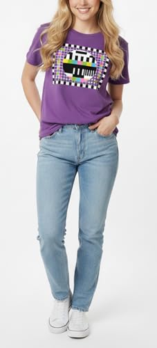 Makaya Sheldon T-Shirt Donna Cotone Viola Taglia XL