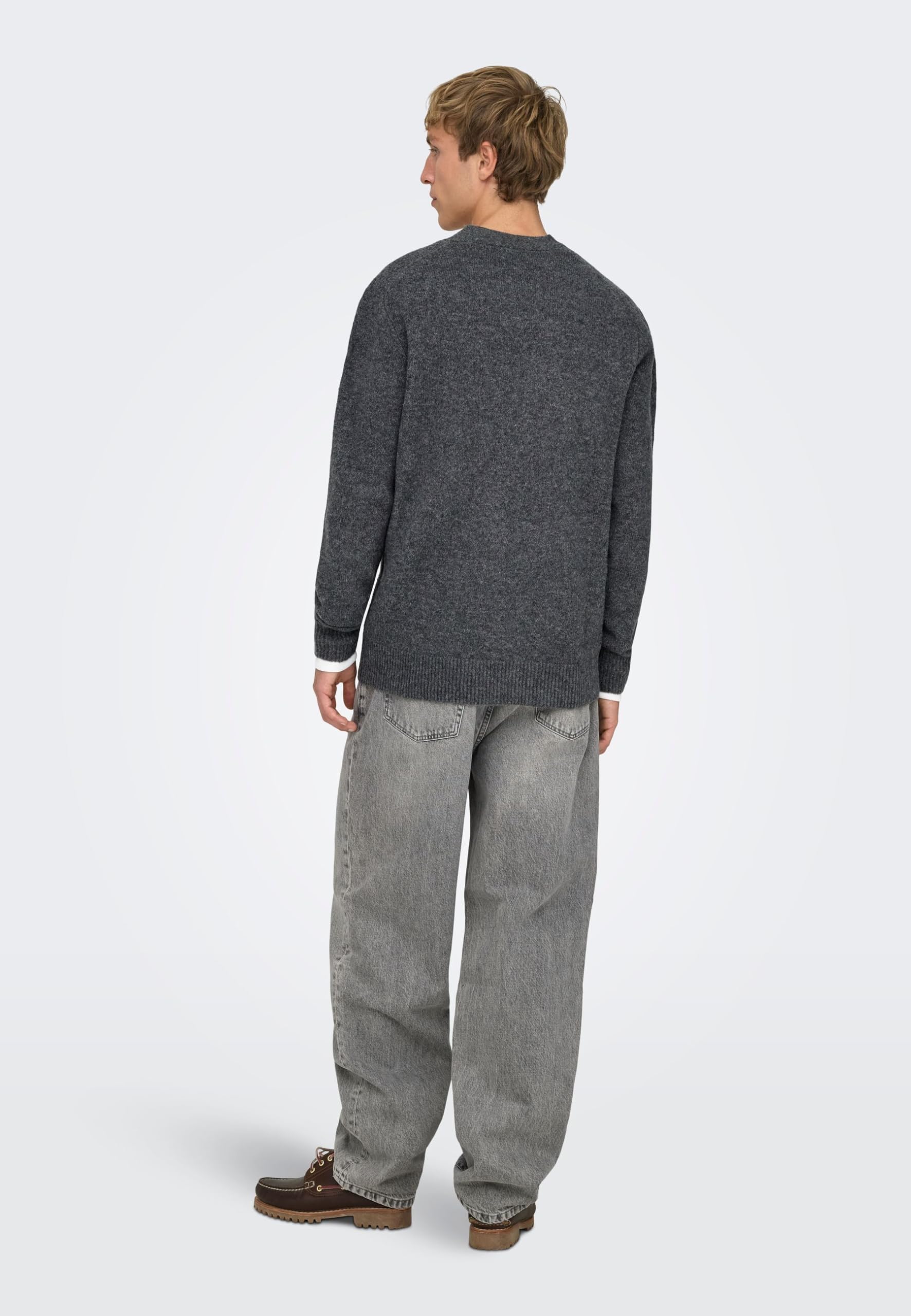 Only & Sons Onsray Cardigan Maglia Uomo Grigio M