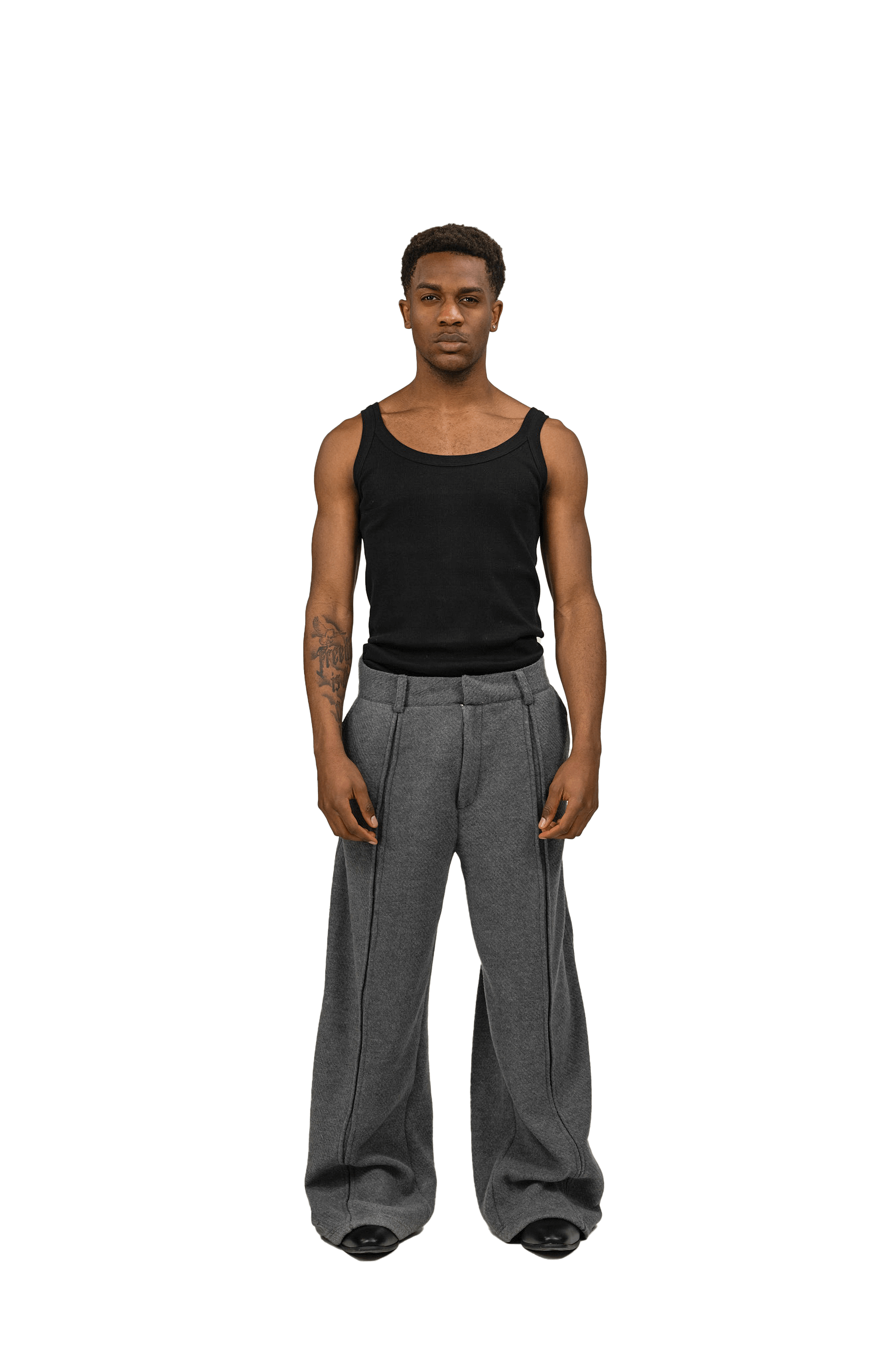 Tiat ASCENSIO Haze pant pantaloni grigi pence inglesi