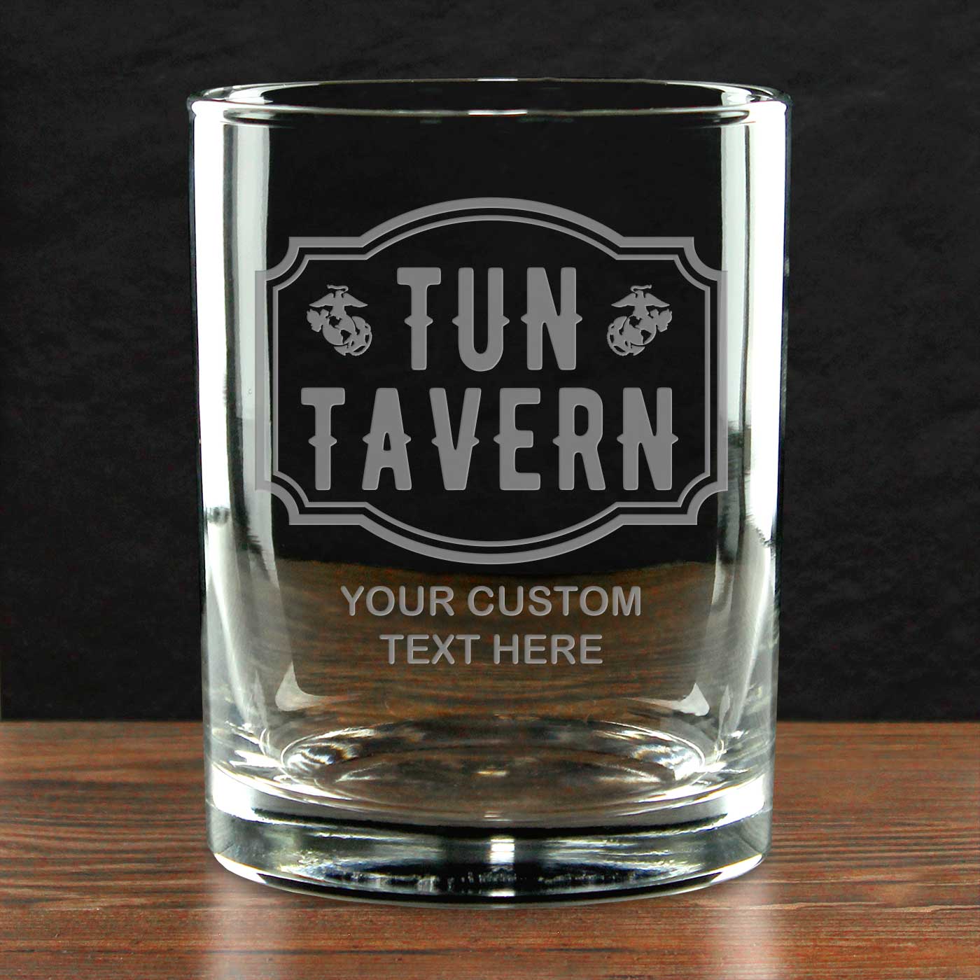 7.62 Design USMC Build Your Glass bicchiere whisky 40cl personalizzato