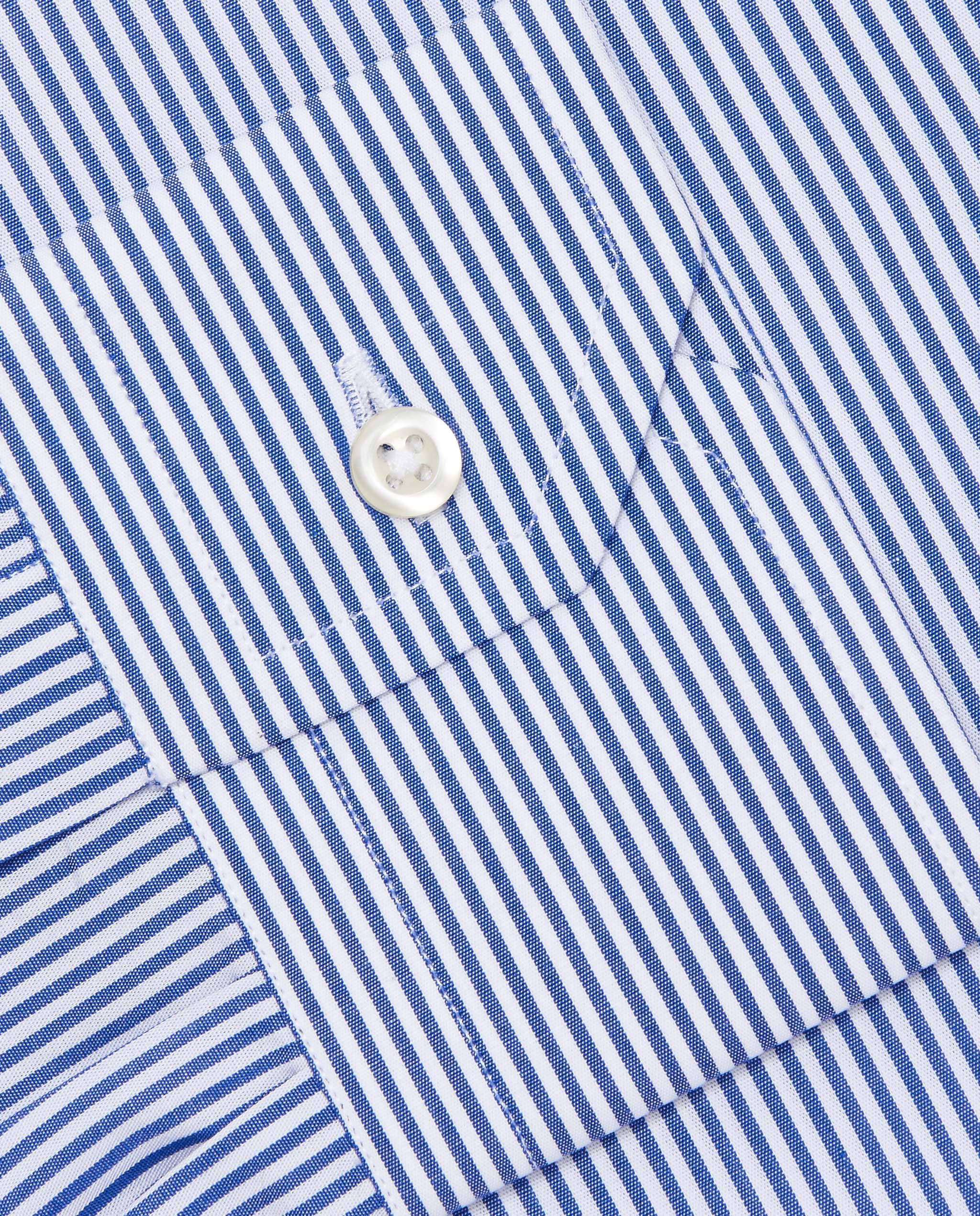 Camicissima Fancy Camicia Blu a Righe Slim Fit Manica Lunga
