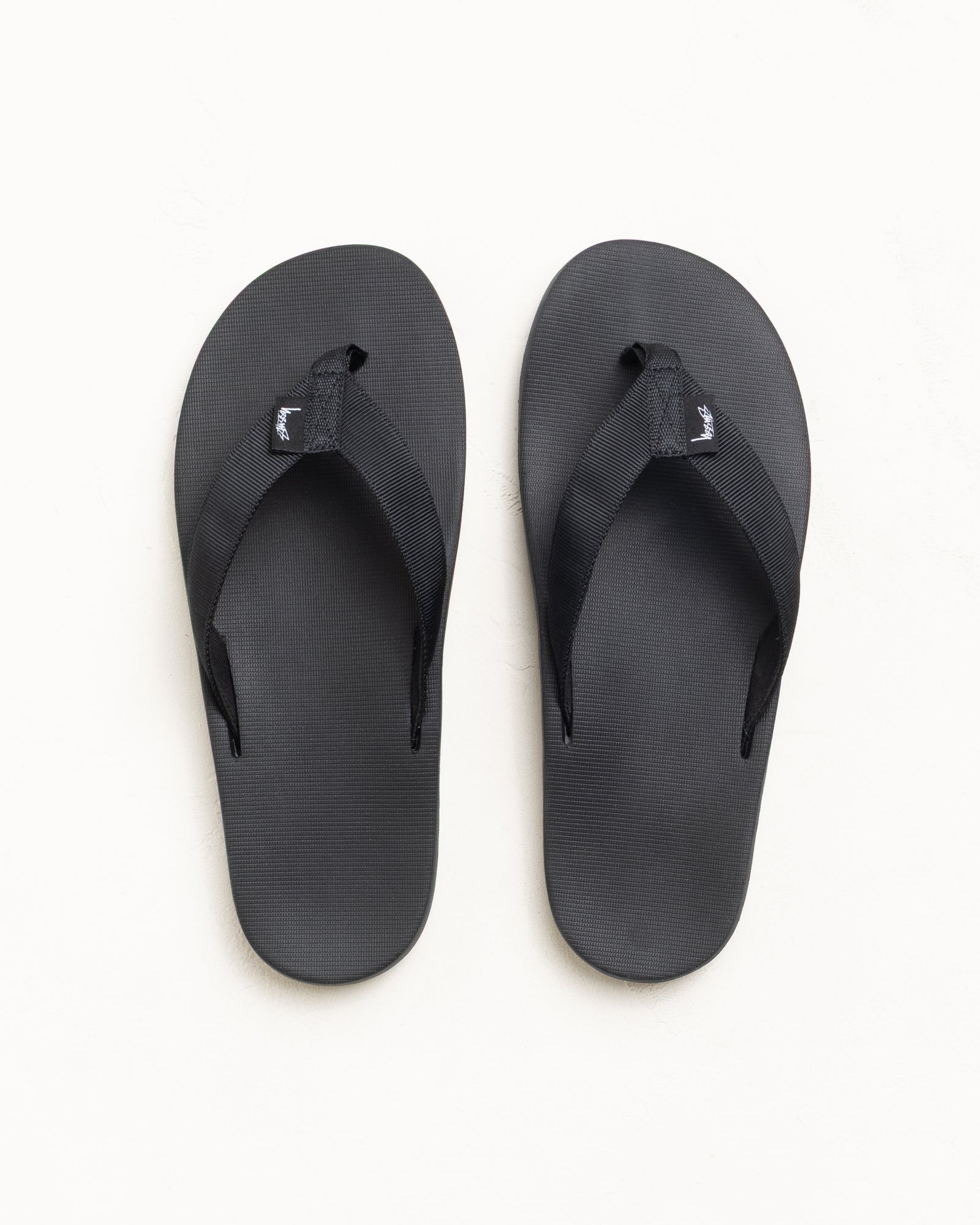 Stussy Beach Slipper Infradito Nere Gomma EVA Uomo