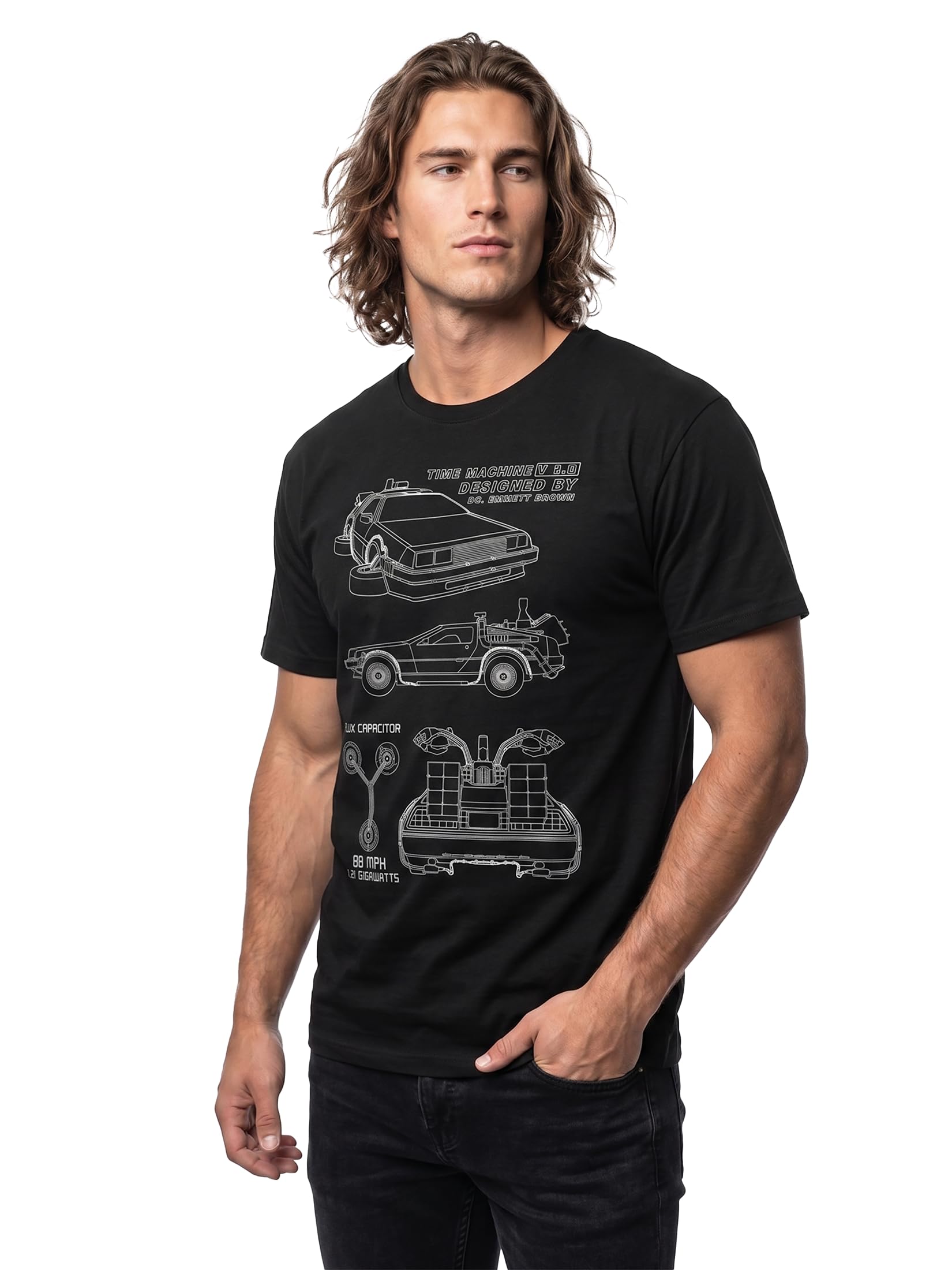 MAKAYA Deloran Future T-Shirt Uomo Manica Corta