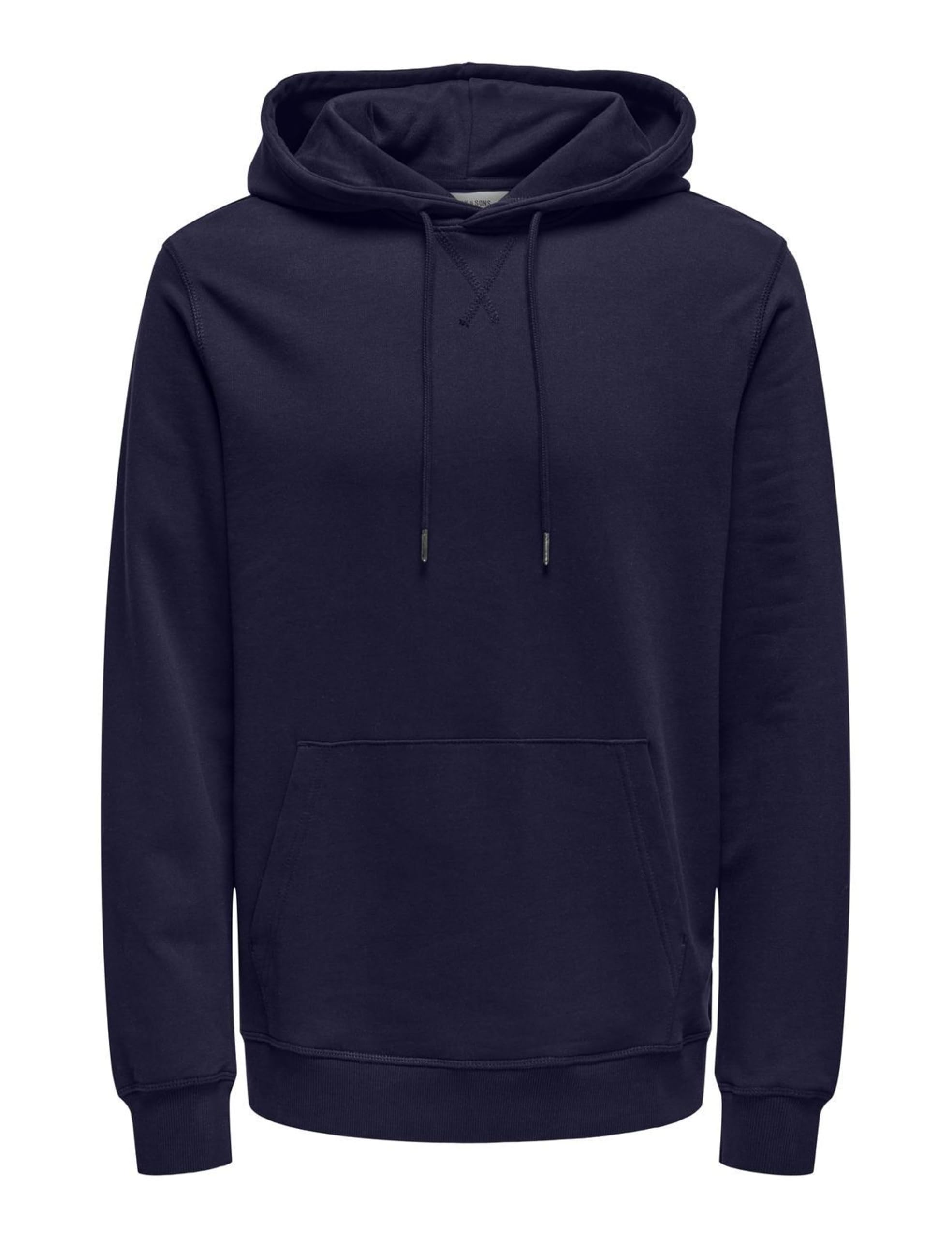 ONLY & SONS Onsdavid Reg Hoodie felpa blu argento