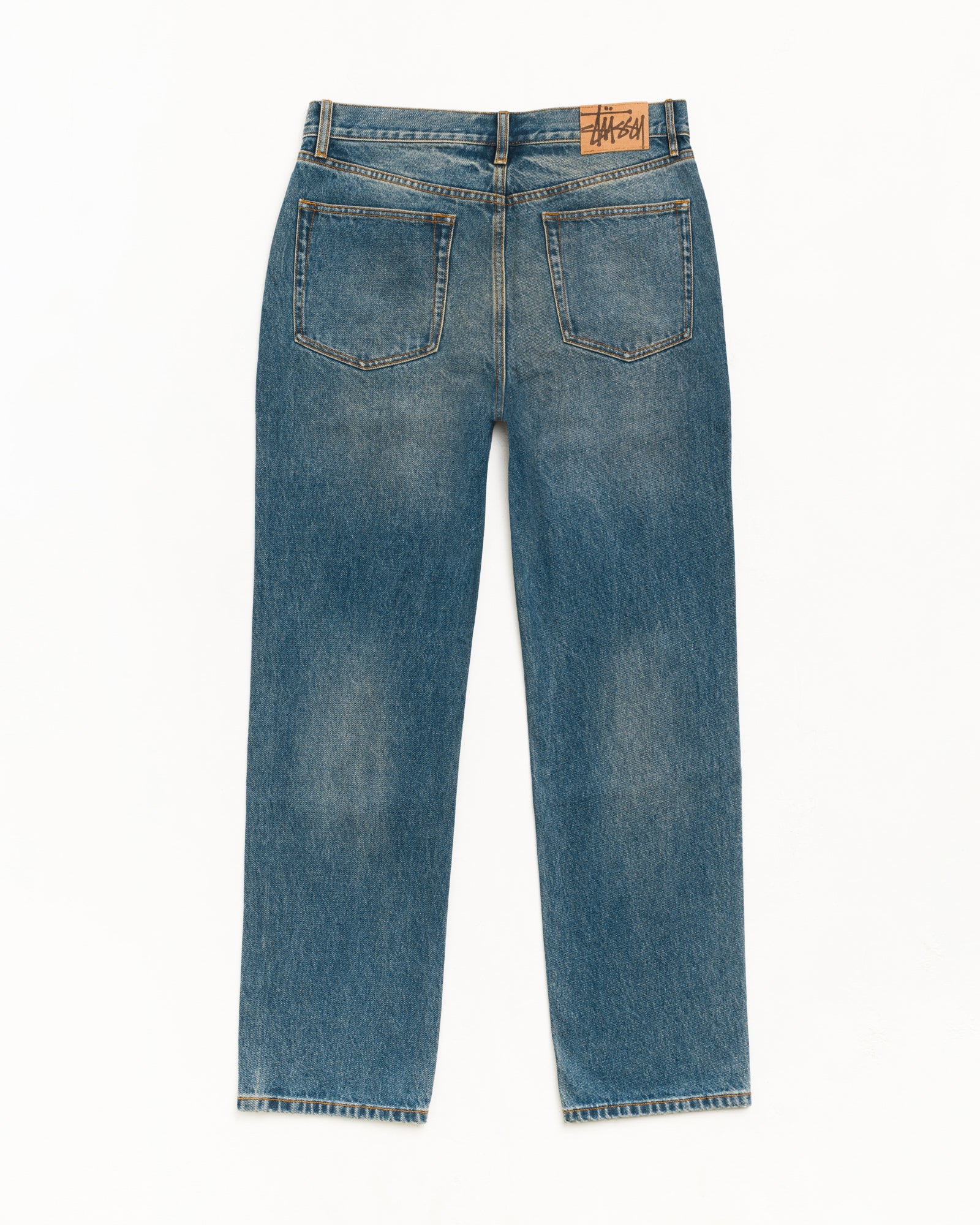 Stussy Slim Jean Denim jeans indigo cotone