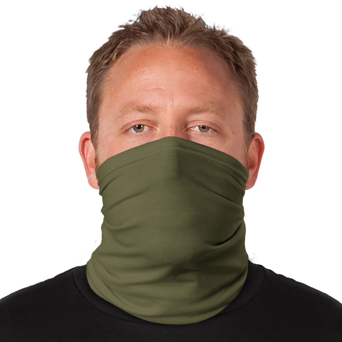 7.62 Design OD Green Scaldacollo Verde Militare Elasticizzato