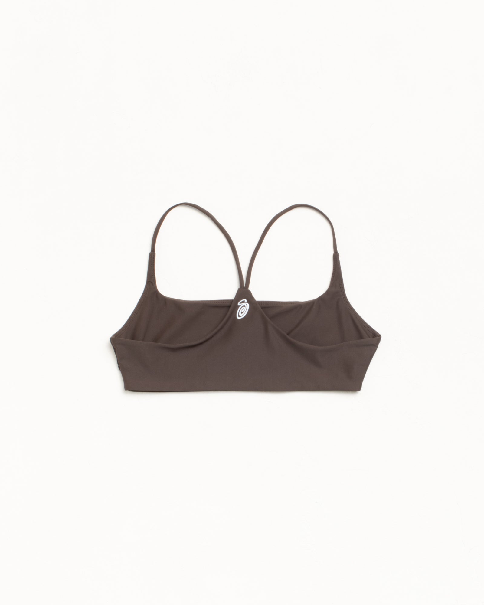 Stussy Halter Bikini Top top bikini marrone elasticizzato