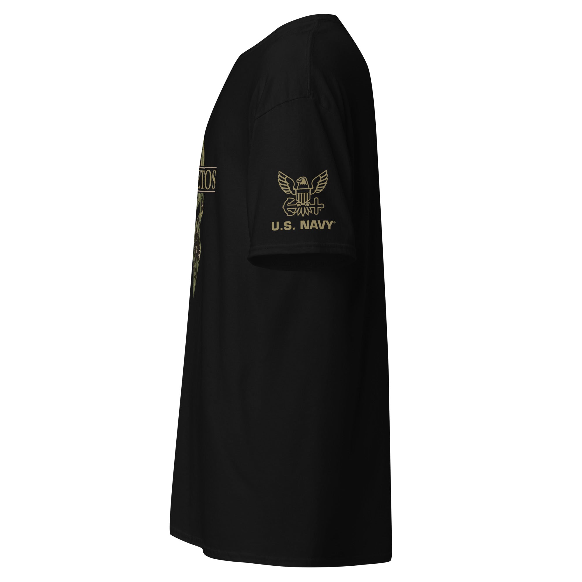 7.62 Design Warrior Ethos T-Shirt uomo nera cotone