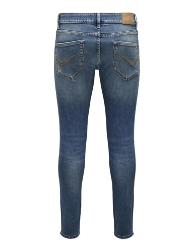 Only & Sons Jeans Uomo Blu Denim 29W/30L