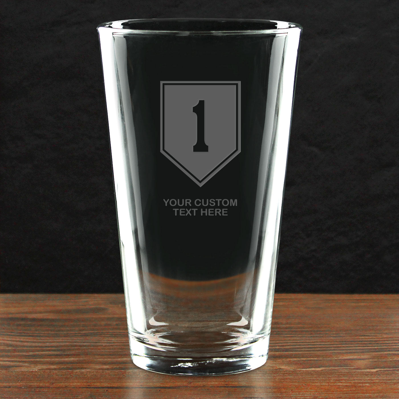 7.62 Design Army Pint Bicchiere vetro 16oz personalizzato