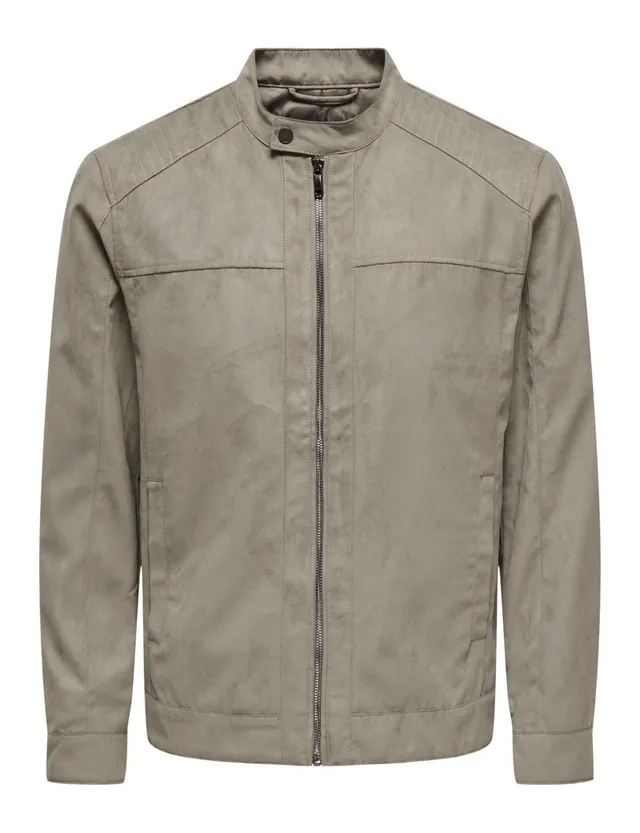 ONLY & SONS Onsmike Giacca finta pelle Falcon S