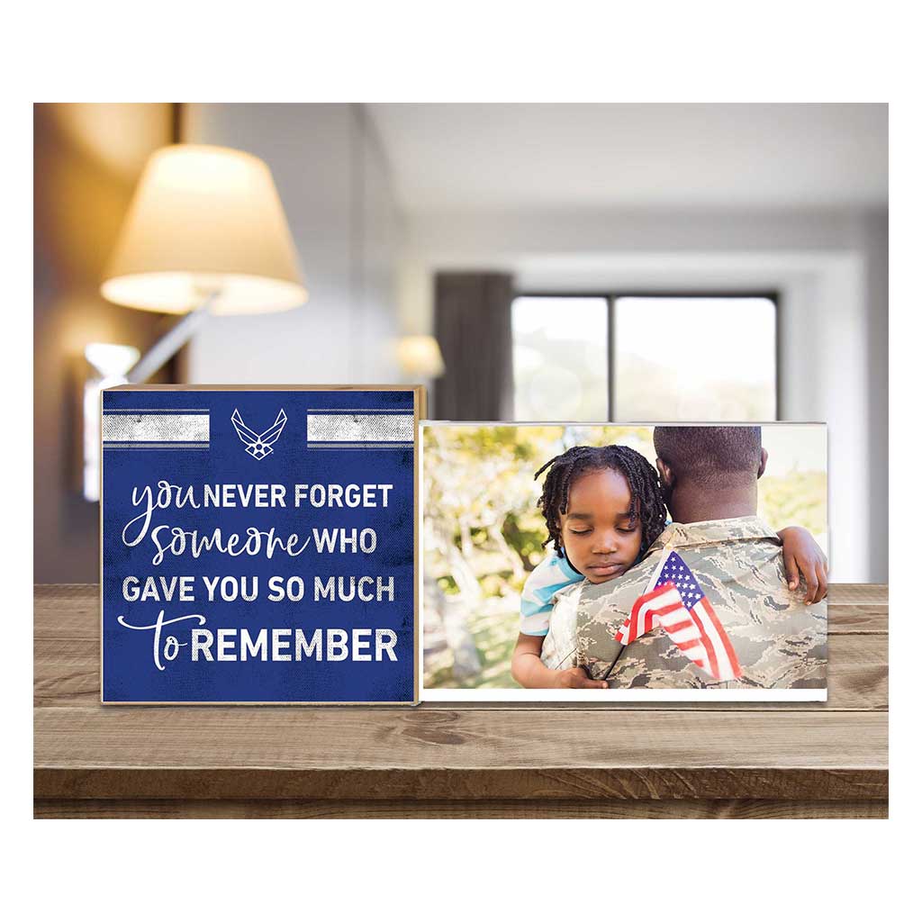 7.62 Design Never Forget cornice foto 4x6 USAF vetro