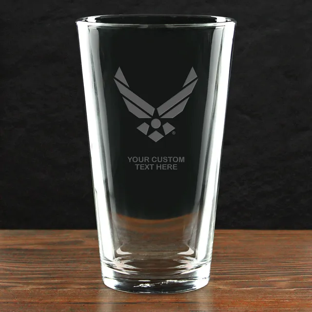 7.62 Design Drinkware US Air Force bicchiere pinta 473 ml personalizzato