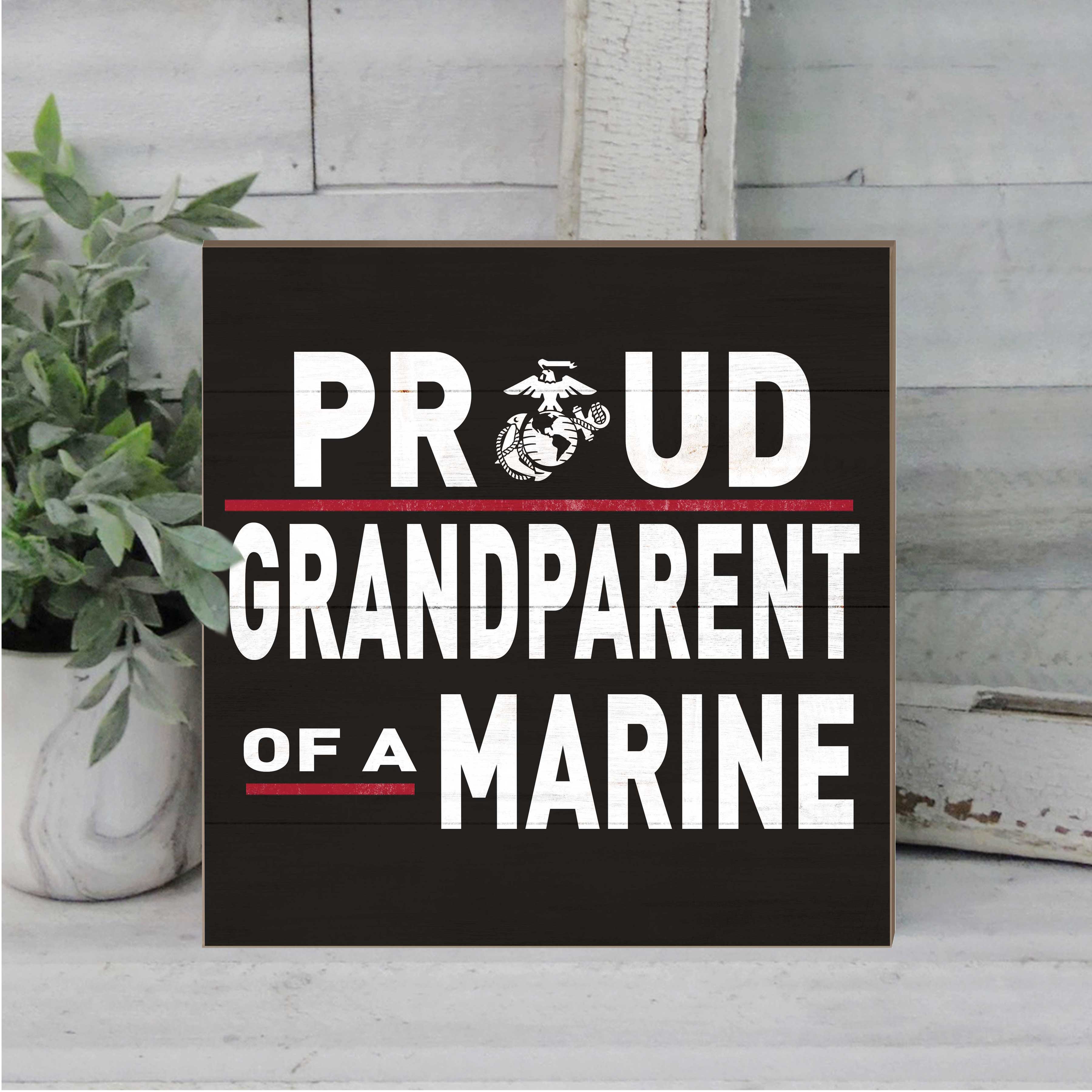 7.62 Design Home Products targa legno 25x25 cm USMC Nonni