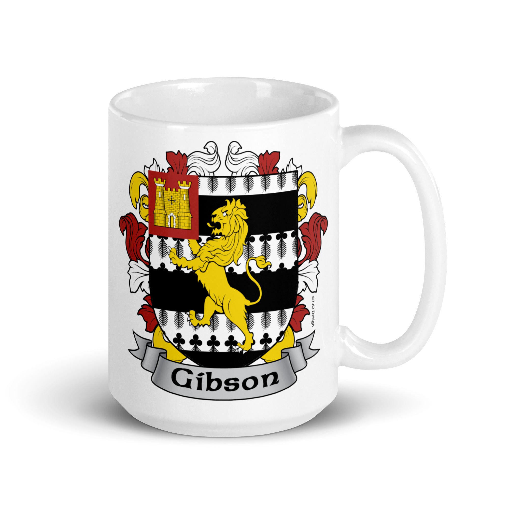 7.62 Design Gibson tazza ceramica 15oz stemma irlandese