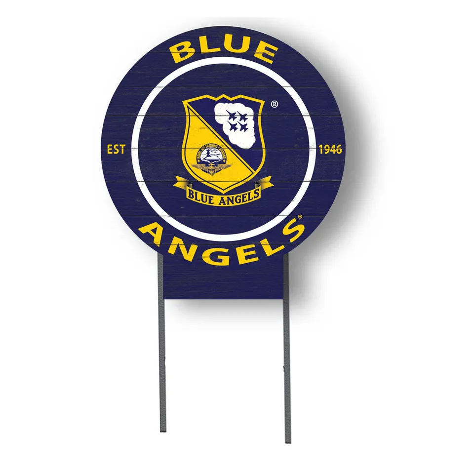7.62 Design US Navy Blue Angels targa giardino 51x51 cm