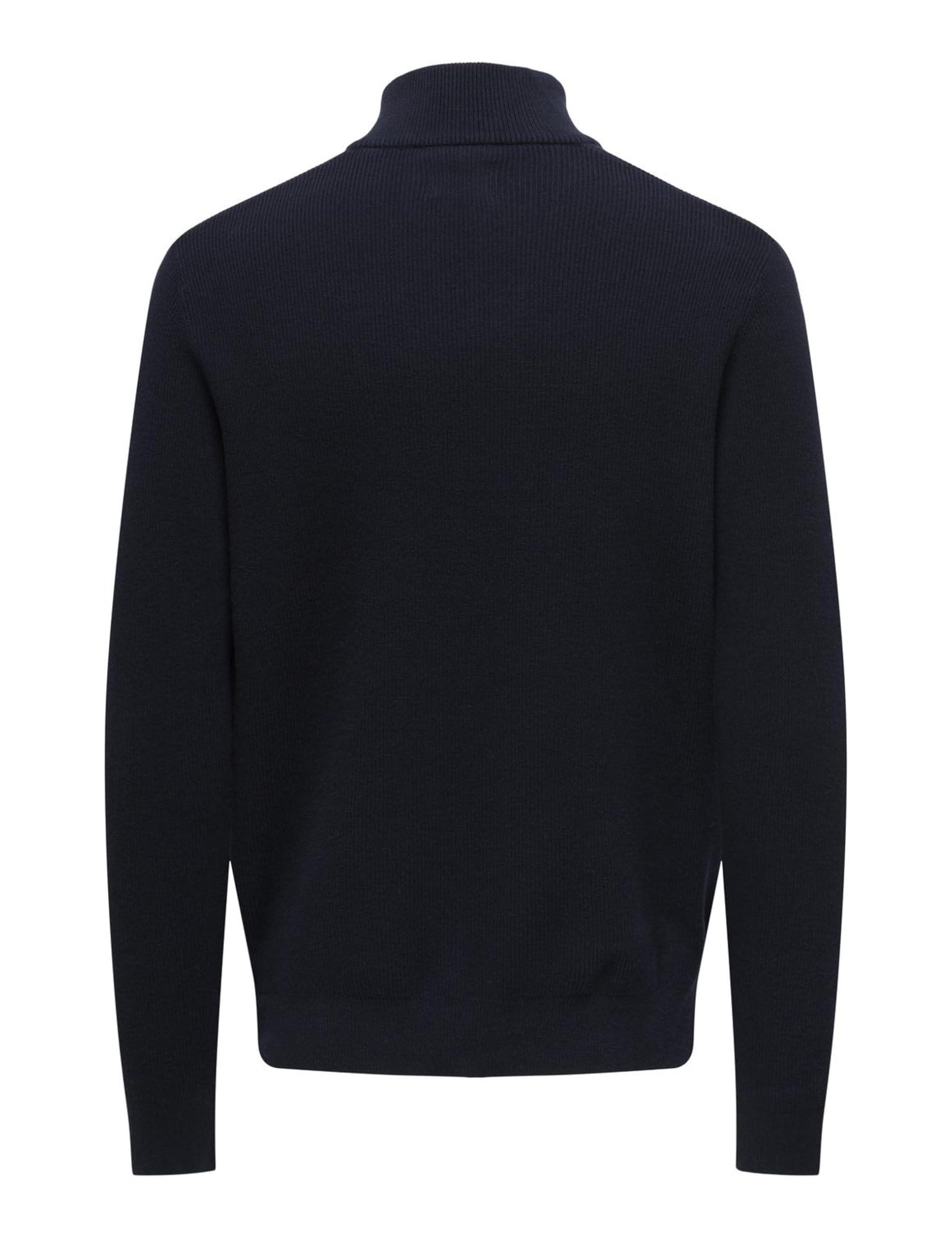 ONLY & SONS Phil Maglia uomo mezza zip cotone