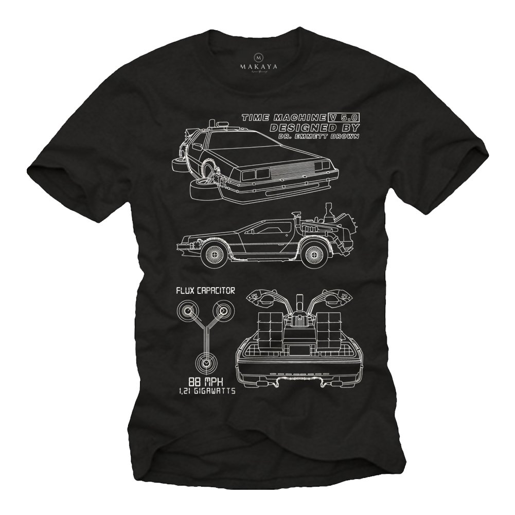 MAKAYA Deloran Future T-Shirt Uomo Manica Corta
