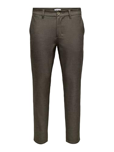 ONLY & SONS Onsbrad Slim Check 0184 Pantaloni Uomo 29W/34L