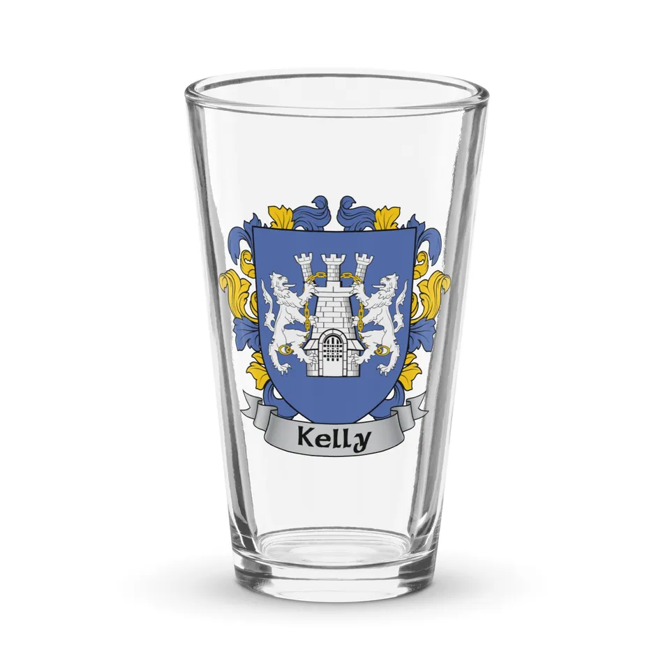 7.62 Design Kelly Bicchiere Pinta 473 ml Stemma Irlandese