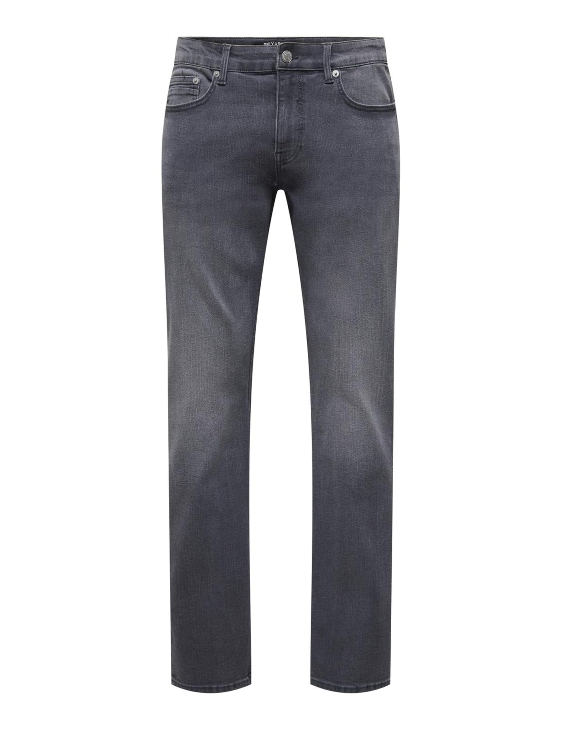 Only & Sons Onsweft Jax Jeans Uomo Grigio Scuro 29W/32L