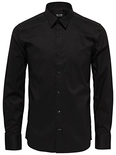 ONLY & SONS Onsalejandro LS Shirt camicia uomo bianca XS slim fit