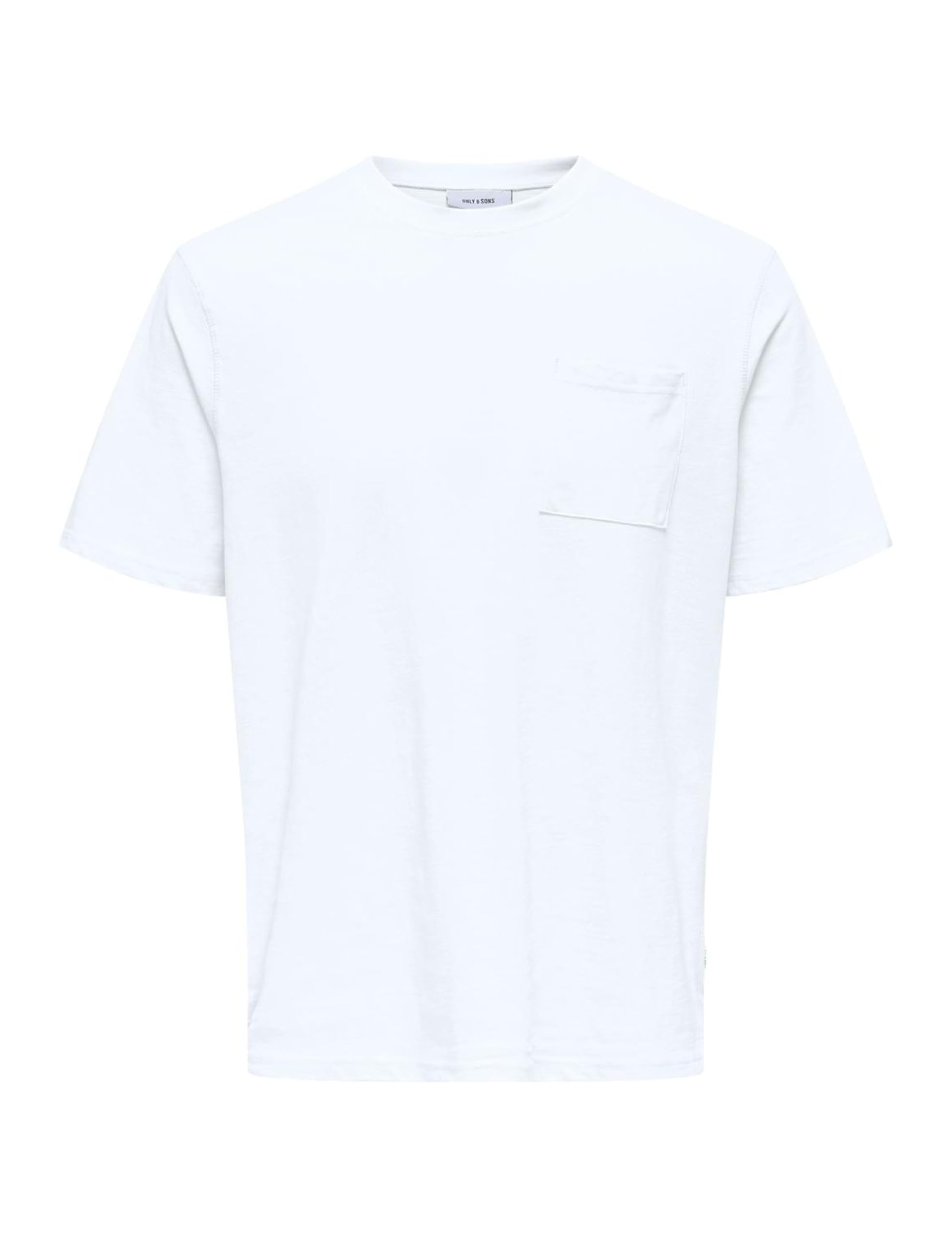 Only & Sons Onsbenne Pocket SS Tee Noos T-Shirt S Bianca