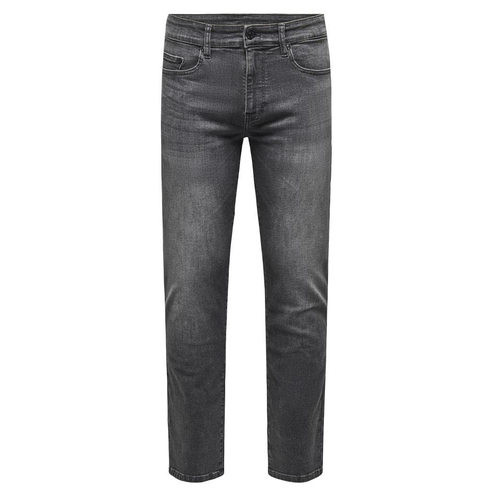 Only & Sons Weft 9407 jeans regular grigio 27W/32L