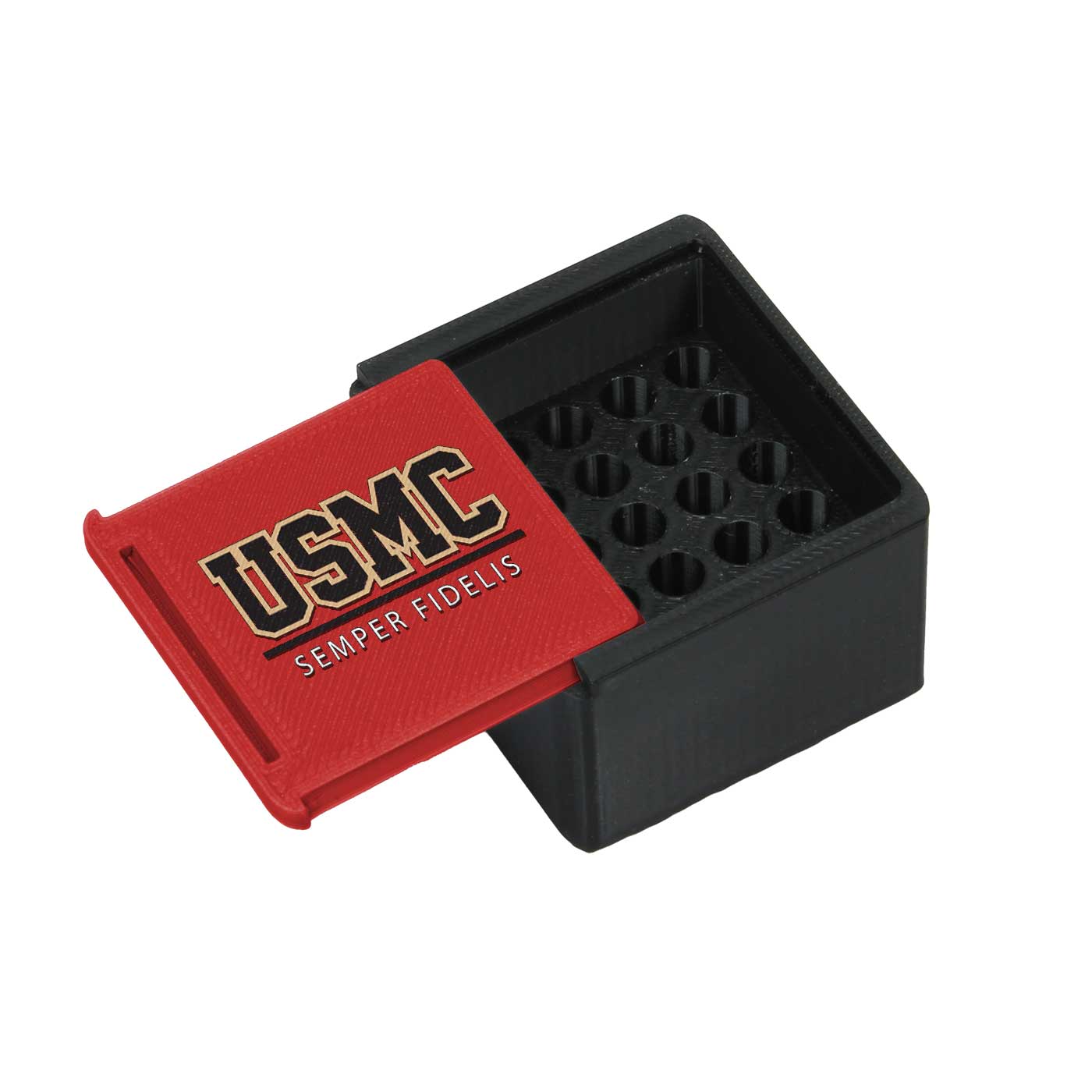 7.62 Design USMC Box Munizioni 9mm 50 Colpi PLA+ USA