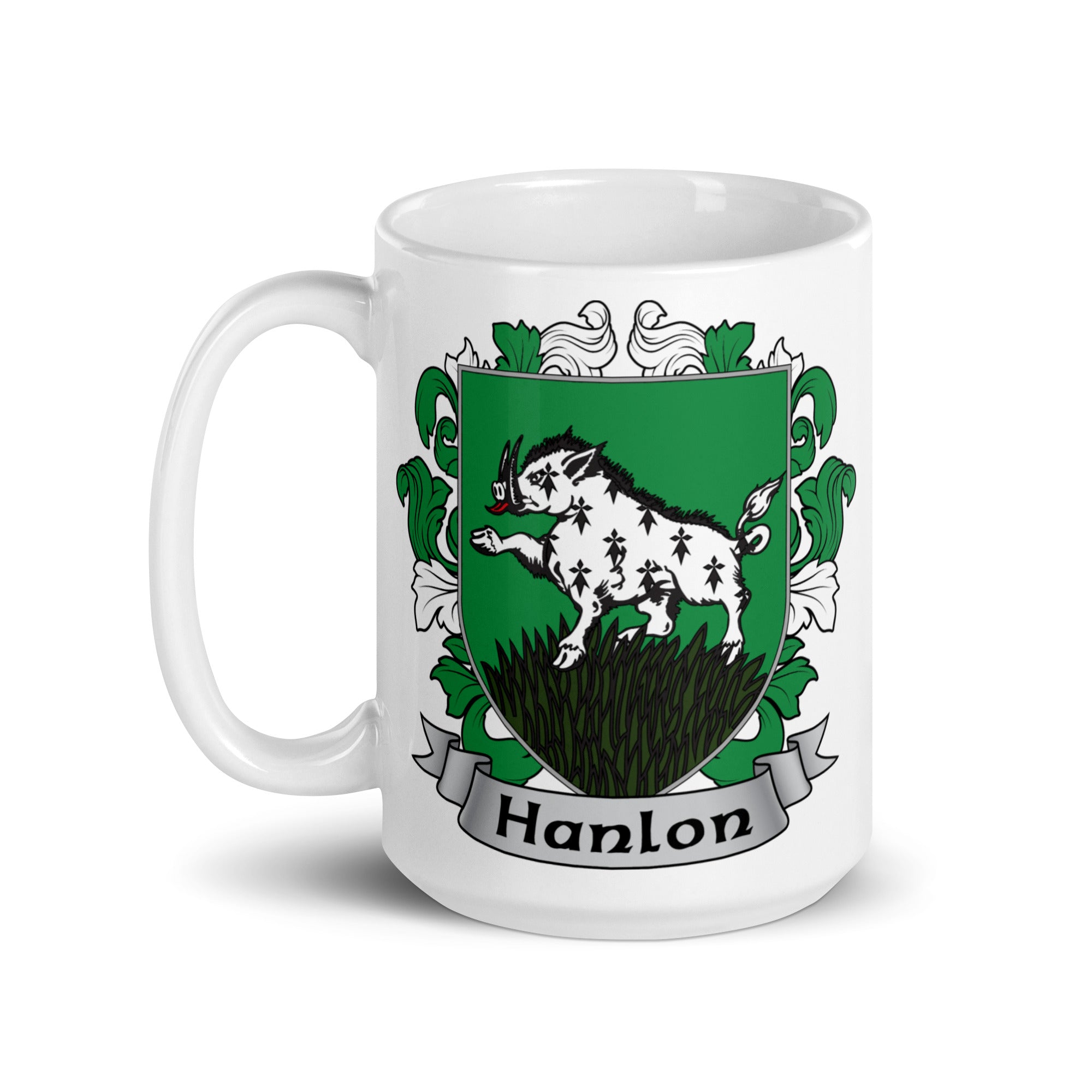 7.62 Design Drinkware Hanlon Irish Coat of Arms tazza ceramica 443ml
