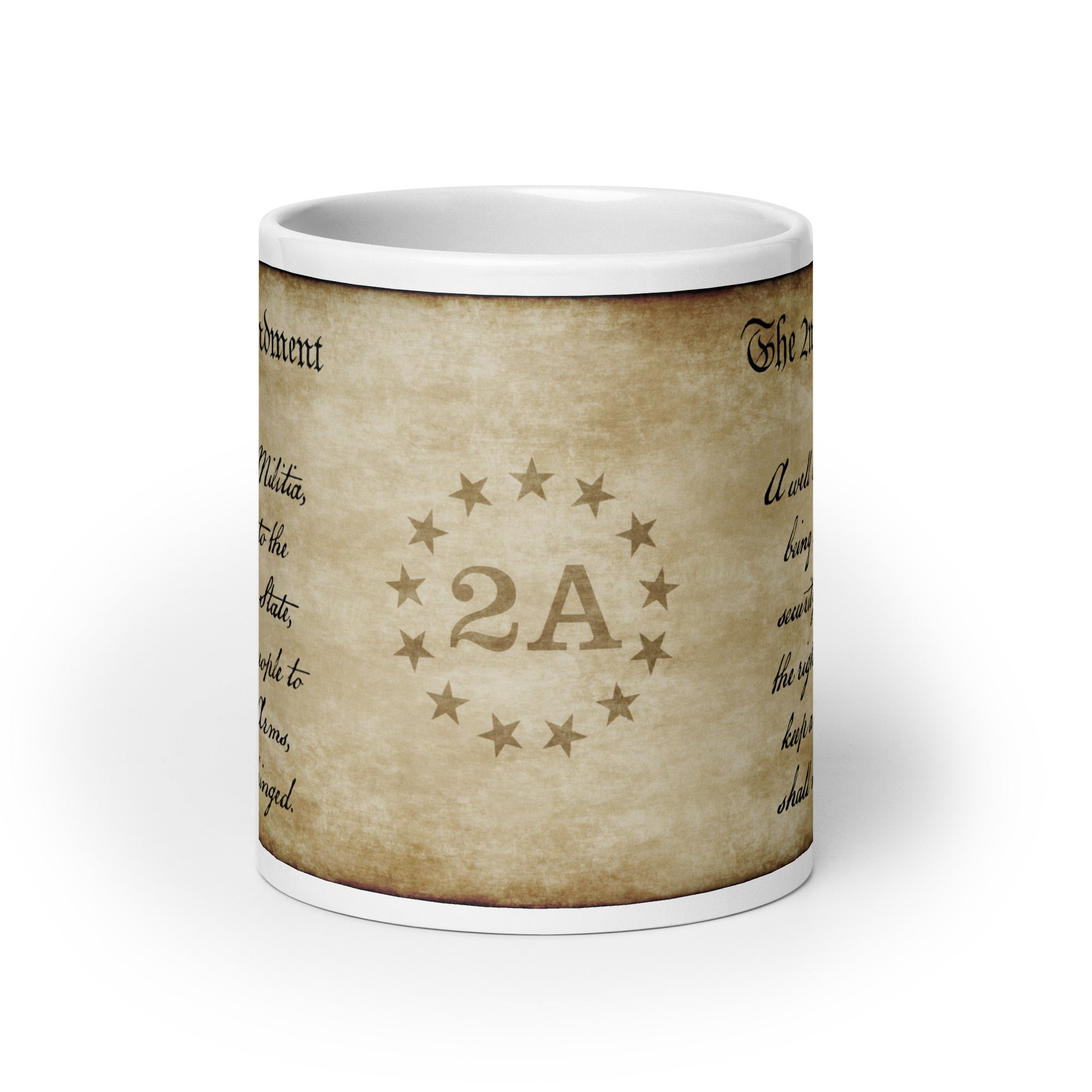 7.62 Design 2nd Amendment tazza mug bianca 20oz