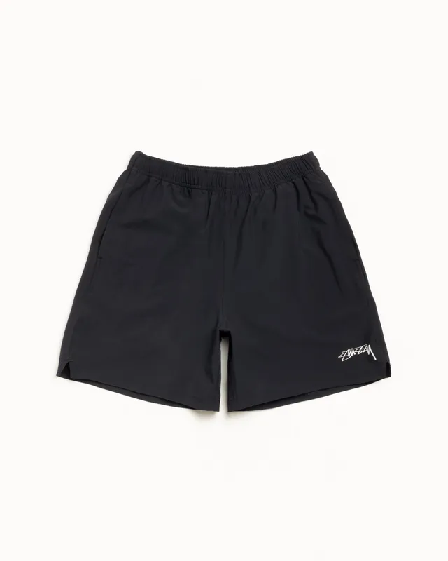 Stussy Sport Short pantaloncini neri stretch 17,1 cm