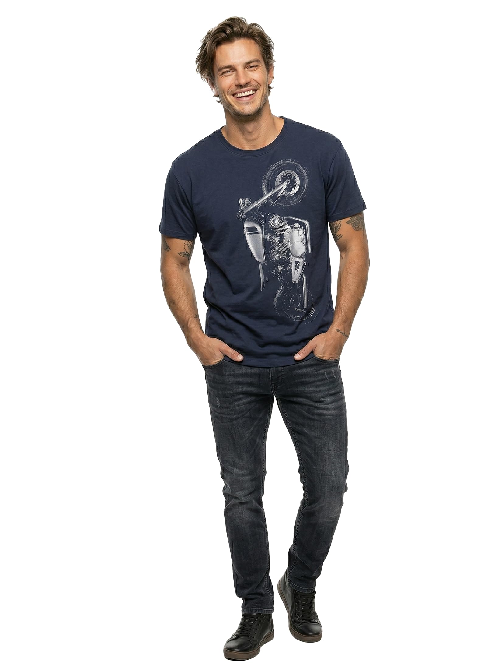 Makaya XV750 Virago T-Shirt Uomo XL Cotone Moto