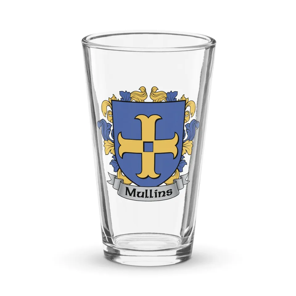 7.62 Design Mullins bicchiere pinta vetro 473 ml stemma