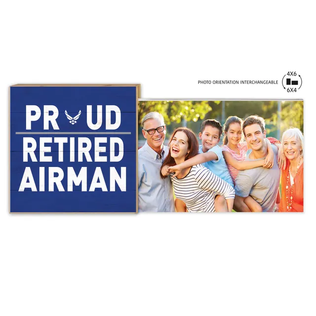 7.62 Design U.S. Air Force Retired cornice foto 4x6 floating